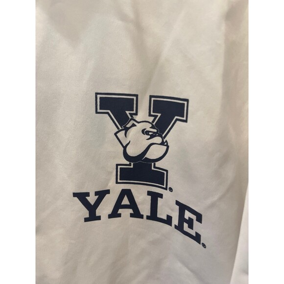 Yale Champion size small rain jacket Ivy League  sweatshirt hoodie windbreaker - Picture 2 of 5